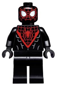 Spider-Man Miles Morales Minifigure - Miles Morales Spider-Man with black hands - sh540
