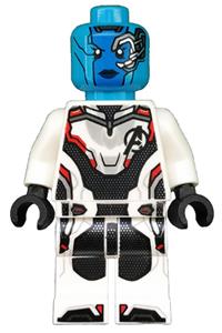 Nebula Minifigure - Nebula in a white jumpsuit - sh574