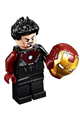 Tony Stark - black iron man suit with dark red right arm - sh584