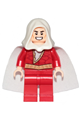 Shazam - White Hood, Shiny Starched Cape - sh592a