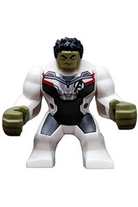 Big Fig Hulk - Big Figure Hulk with Black Hair and white jumpsuit - sh611