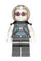 Mr. Freeze with a pearl dark gray body and a neck bracket with 4 angled handles - sh621