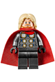 Thor with spongy cape and pearl dark gray legs - sh623