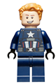 Captain America with dark blue suit and black hands - sh625