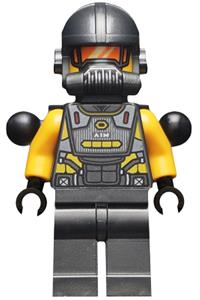 AIM Agent Minifigure - AIM Agent with backpack - sh628