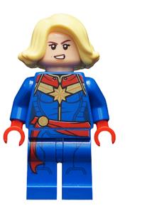 Captain Marvel - bright light yellow hair sh639