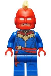 Captain Marvel with helmet sh641