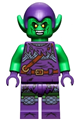 Green Goblin - bright green, dark purple outfit - sh695