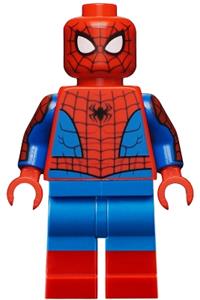 Spider-Man Minifigure - Spider-Man with printed arms wearing red boots - sh708
