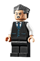 J. Jonah Jameson - vest with striped tie, swept back hair - sh710