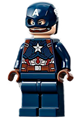 Captain America - detailed suit, open mouth, reddish brown hands - sh729