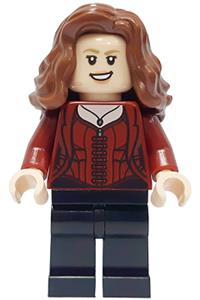 Scarlet Witch Minifigure - Scarlet Witch with plain black legs - sh732