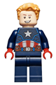 Captain America - dark blue suit, red hands - sh741