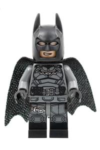 Batman - dark bluish gray suit, black belt, black hands, spongy cape with 1 hole, black boots sh786