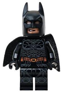 Batman - Black Suit with Copper Belt and Printed Legs (Type 2 Cowl) sh791