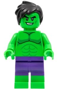 Hulk Minifigure - Hulk with a smile and a grin - sh798