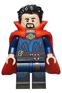 Doctor Strange Minifigure - Doctor Strange wearing a plastic cape and printed brooch - sh802