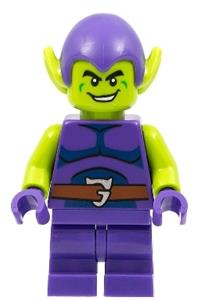 Green Goblin Minifigure - Green Goblin with medium legs - sh803