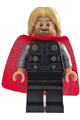 Thor - spongy cape with single hole, black legs - sh804