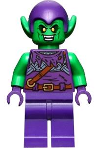 Green Goblin - bright green, dark purple outfit, plain legs sh813