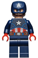 Captain America - Dark Blue Suit, Red Hands, Jet Pack - sh818