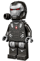 War Machine - Pearl Dark Gray and Silver Armor with Backpack - sh819