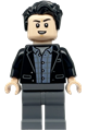 Bruce Banner with dark bluish gray legs - sh854