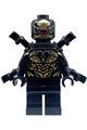 Outrider with extended arms, wearing a torso with short dark bluish gray tips at the neck - sh871