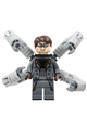 Dr. Octopus (Otto Octavius) \/ Doc Ock - Dark Bluish Gray Outfit, Mechanical Arms - sh890