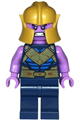 Thanos with dark blue legs, medium lavender arms, and a pearl gold helmet - sh906