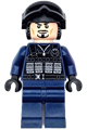 Tony Stark, as a SHIELD agent, wears a tactical vest with a black helmet and goggles - sh919