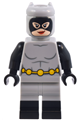 Catwoman wearing a light bluish gray suit - sh961