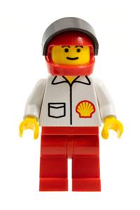 Shell - Jacket, Red Legs, Red Helmet, Black Visor shell007