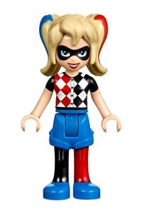Harley Quinn - Harley Quinn wearing blue shorts - shg002