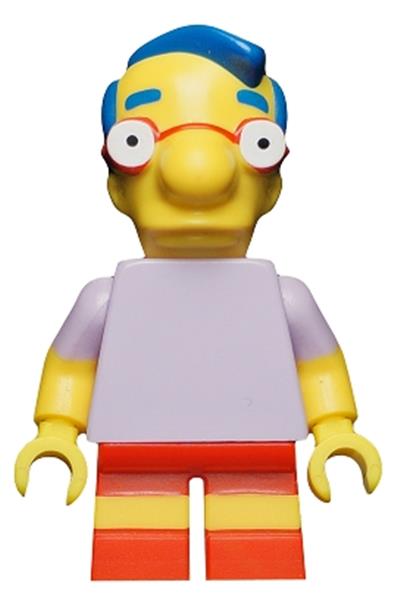 Lego Simpsons Milhouse van Houten Torso Radioaktivität 71009 973pb1997c01 Neu 