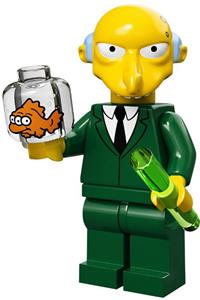 Mr. Burns Minifigure - Mr. Burns, CMF The Simpsons - sim022
