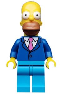 Homer Simpson with tie and jacket sim028