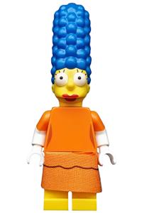 Marge Simpson Minifigure - Marge Simpson with orange dress - sim029