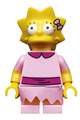 Lisa Simpson with bright pink dress - sim030