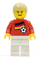 Soccer Player - Belgian Player 2, Belgian Flag Torso Sticker on Front, Black Number Sticker on Back - soc024s02