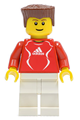 Adidas Red Soccer Player