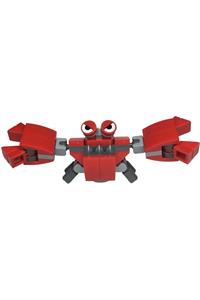 Crabmeat Minifigure - Crabmeat with partially closed eyes - son006