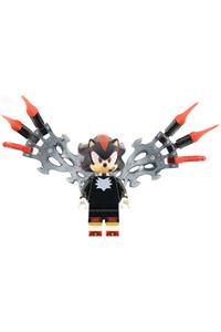 Shadow the Hedgehog Minifigure - Shadow the Hedgehog in Doom Power transformation - son035