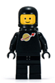 Classic Spaceman - black with airtanks - sp003