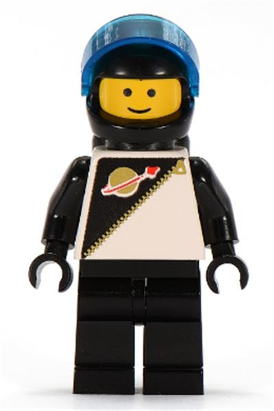 Set 1558 1496 Casque noir LEGO Espace Space Minifig black helmet 3842a 