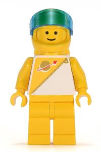 Yellow Astronaut Minifigure - Futuron Astronaut Yellow - sp016