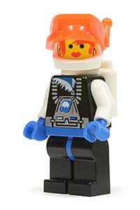 Ice Planet Female Minifigure - Female Ice Planet minifigure Doctor Kelvin - sp017