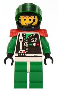 Captain Magenta Minifigure - Space Police 2 Chief (Captain Magenta) - sp038