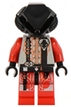 UFO Zotaxian Alien - Red Pilot with Plain Black Helmet - sp047