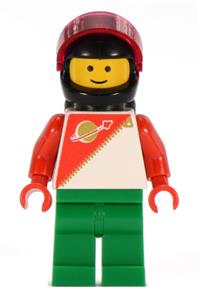 Futuron - Red/Green with Black Helmet sp056